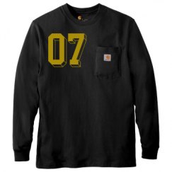 Unisex Carhartt Pocket Long Sleeve Tee