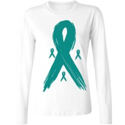 Ladies Relaxed Fit Basic Long Sleeve Tee