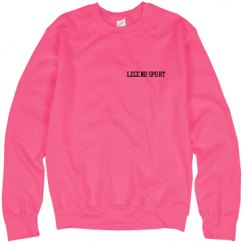 Unisex Neon Crewneck Sweatshirt