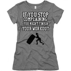 Ladies Slim Fit Super Soft Triblend Tee