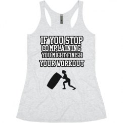 Ladies Slim Fit Super Soft Racerback Triblend Tank