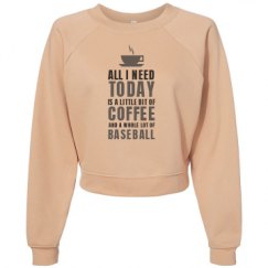 Women's Raglan Pullover Fleece