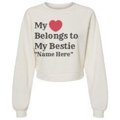 Women's Raglan Pullover Fleece