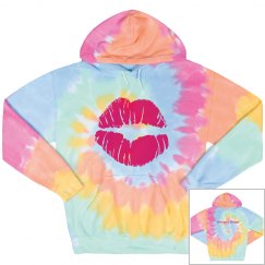 Honeymcz designz tie dye hoodie