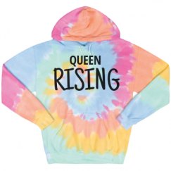 Unisex Tie-Dye Fleece Hoodie