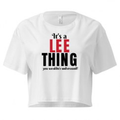 Ladies Festival Cali Crop Top Tee