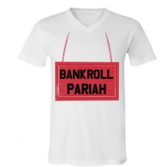 Unisex V-Neck Jersey Tee