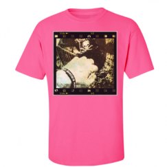 Unisex Ultra Cotton Safety Neon Crewneck Tee