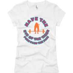 Ladies Slim Fit Basic Promo Jersey Tee