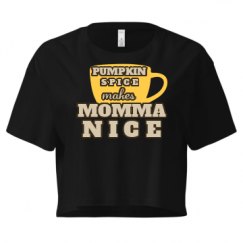 Ladies Festival Cali Crop Top Tee