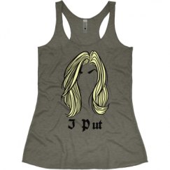 Ladies Slim Fit Super Soft Racerback Triblend Tank