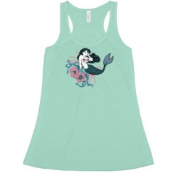 Ladies Flowy Racerback Tank