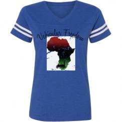 Ladies Relaxed Fit Vintage Sports Tee