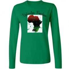 Ladies Relaxed Fit Basic Long Sleeve Tee