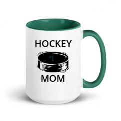 15oz Ceramic Mug with Color Inside