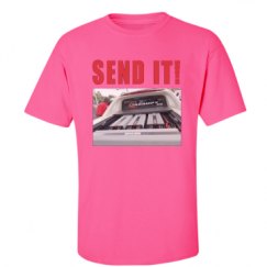 Unisex Ultra Cotton Safety Neon Crewneck Tee