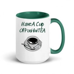 15oz Ceramic Mug with Color Inside