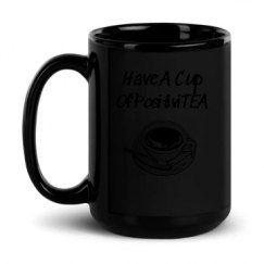 15oz Black Glossy Mug