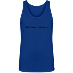 kind your business mens tank