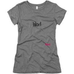 Ladies Slim Fit Super Soft Triblend Tee
