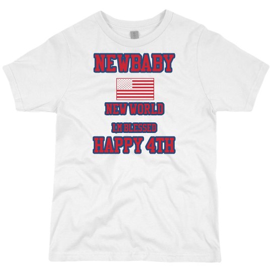 4th july newbaby