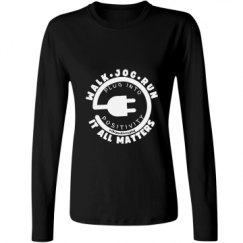 Ladies Relaxed Fit Basic Long Sleeve Tee