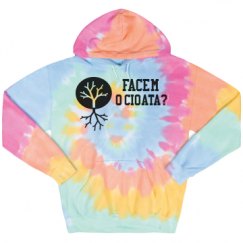 Unisex Tie-Dye Fleece Hoodie