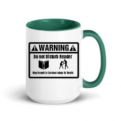 15oz Ceramic Mug with Color Inside