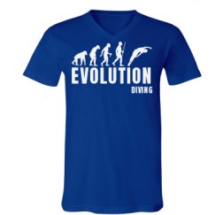 Unisex V-Neck Jersey Tee