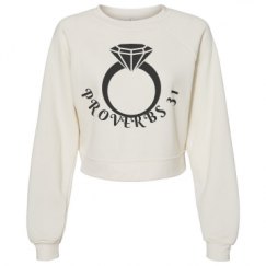 Women's Raglan Pullover Fleece