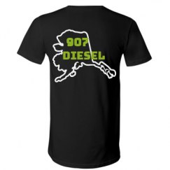 Unisex V-Neck Jersey Tee