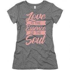 Ladies Slim Fit Super Soft Triblend Tee
