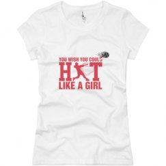 Ladies Slim Fit Basic Promo Jersey Tee