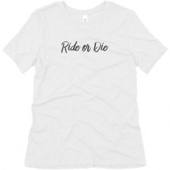 Ladies Relaxed Fit Super Soft Triblend Tee