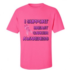 Unisex Ultra Cotton Safety Neon Crewneck Tee