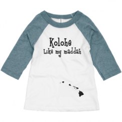 Toddler 3/4 Sleeve Raglan Tee