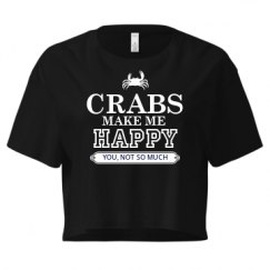 Ladies Festival Cali Crop Top Tee