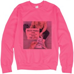 Unisex Neon Crewneck Sweatshirt