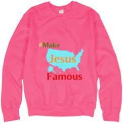 Unisex Neon Crewneck Sweatshirt