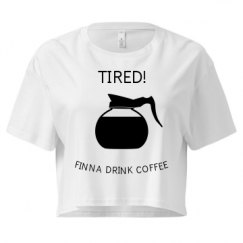 Ladies Festival Cali Crop Top Tee