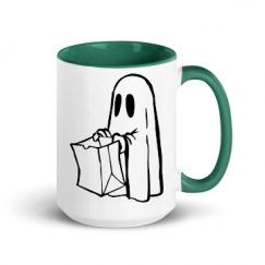 15oz Ceramic Mug with Color Inside