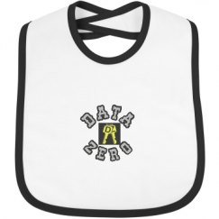 Infant Contrast Trim Bib