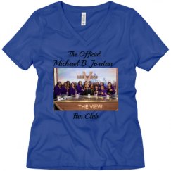 Ladies Relaxed Fit V-Neck Tee