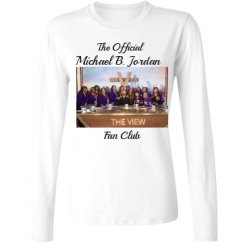 Ladies Relaxed Fit Basic Long Sleeve Tee