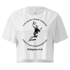 Ladies Festival Cali Crop Top Tee