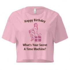 Ladies Festival Cali Crop Top Tee