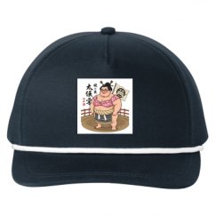 Snapback Five-Panel Rope Hat