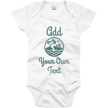Custom Matching Cruise Onesie Baby - Baby Onesie