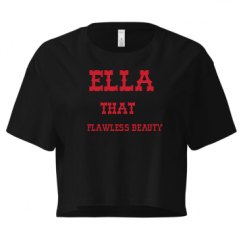 Ladies Festival Cali Crop Top Tee