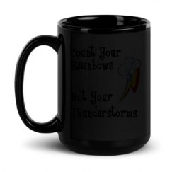 15oz Black Glossy Mug
